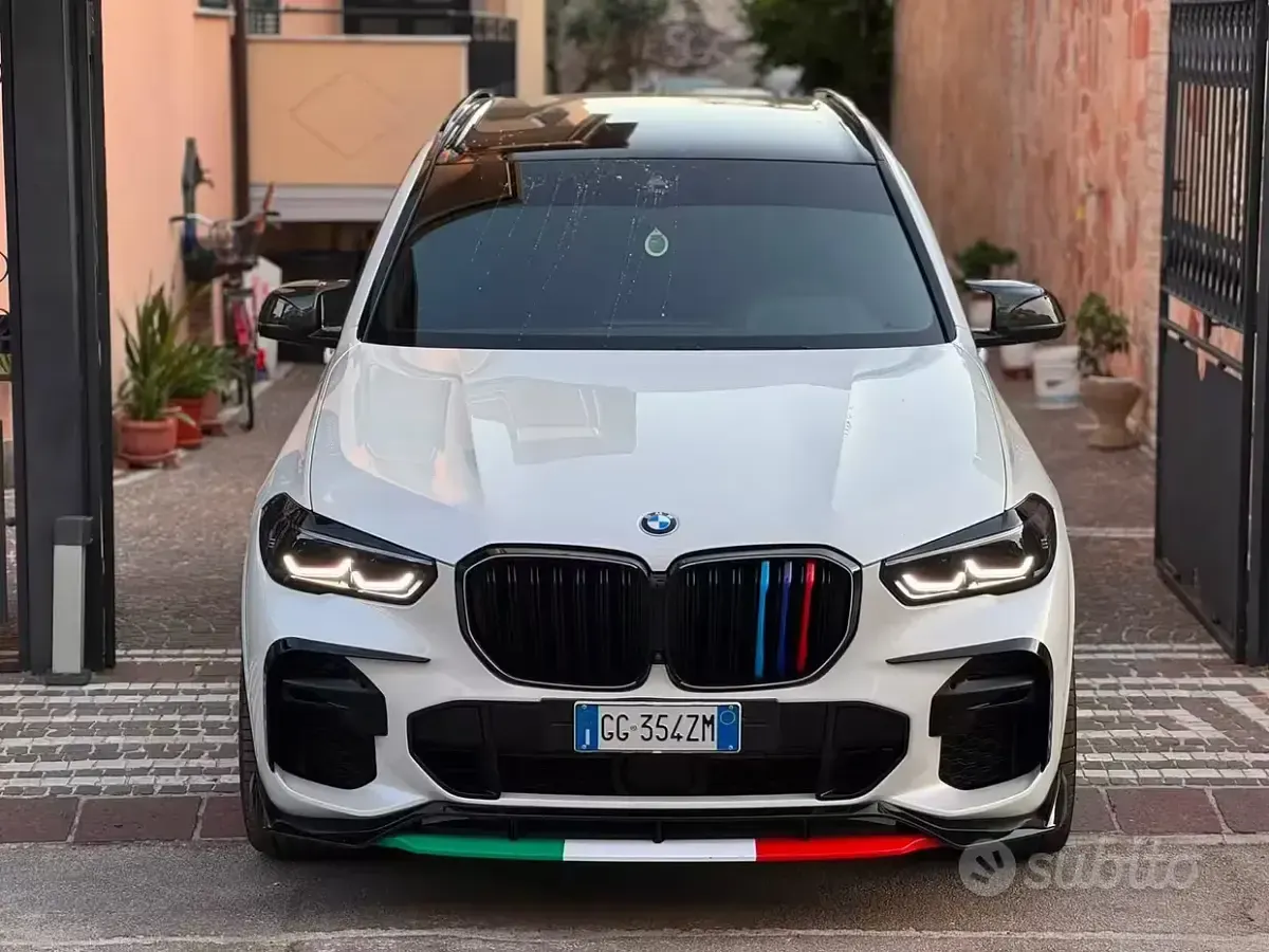 Usata BMW X5 M Sport 231 CV (169 kW) 2021 Bianco SUV