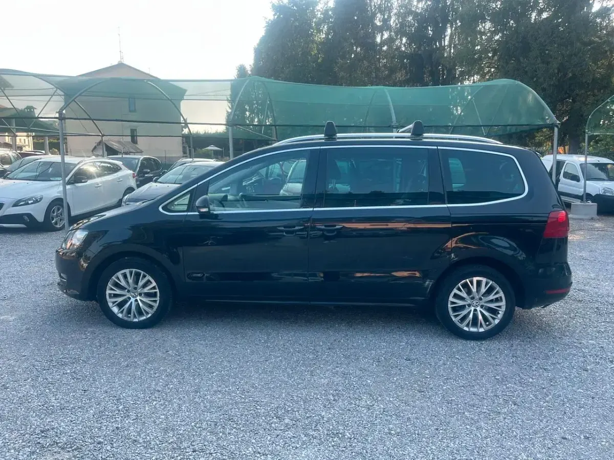 Usata VW Sharan Highline 140 CV (102 kW) 2011 Nero Monovolume