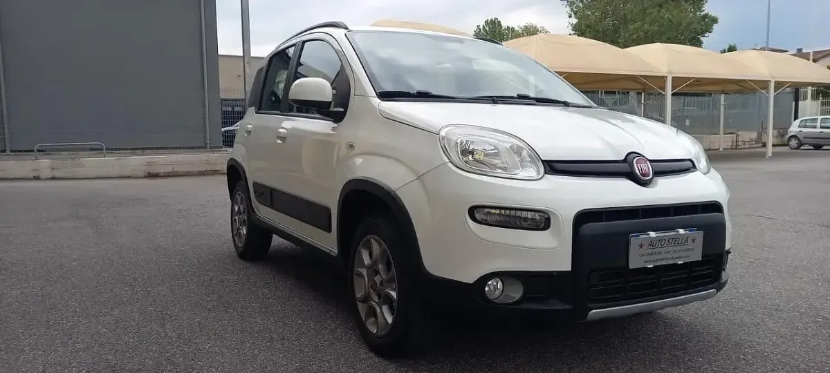 Usata Fiat Panda 4x4 Lounge 95 CV (69 kW) 2016 Bianco Utilitaria