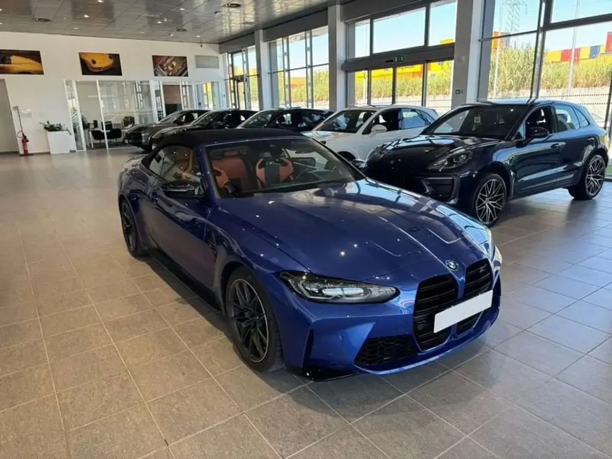 Usata BMW M4 Cabriolet Competition Edition 510 CV (375 kW) 2023 Blu/azzurro Cabrio