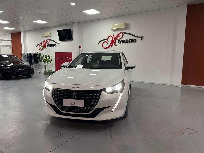 Usata Peugeot 208 Active 75 CV (55 kW) 2020 Bianco Utilitaria