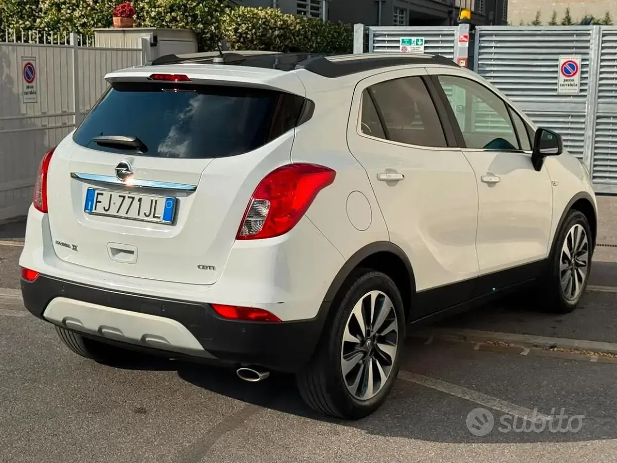 Usata Opel Mokka X 136 CV (100 kW) 2017 Bianco SUV