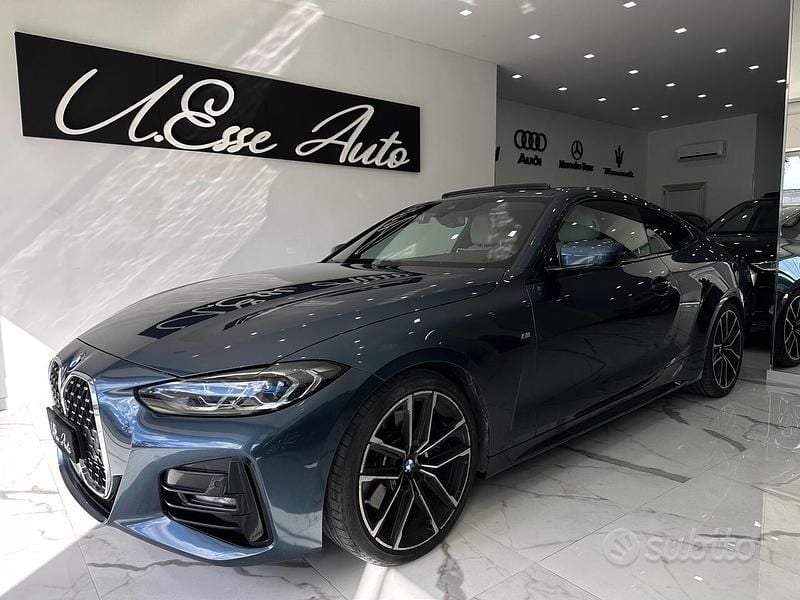 Usata BMW 430 M Sport 258 CV (189 kW) 2021 Blu Coupé