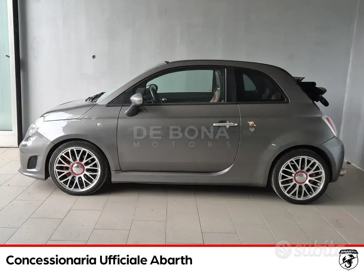 Usata Abarth 595C Competizione 160 CV (117 kW) 2014 Grigio Cabrio