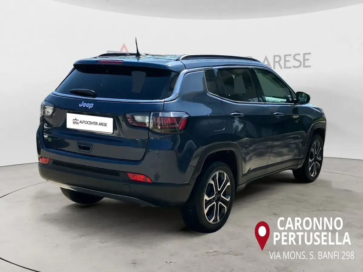 Begagnad Jeep Compass Limited 131 HK (96 kW) 2023 Blå SUV
