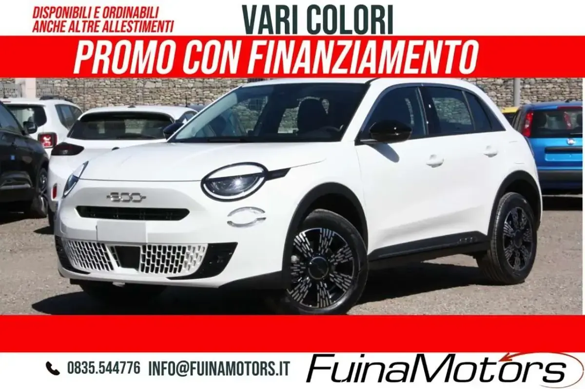 Nuova Fiat 600 Icon 101 CV (74 kW) 2026 Bianco SUV