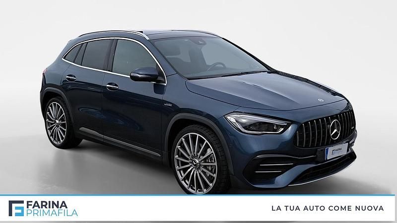 Usata Mercedes GLA35 AMG AMG 306 CV (225 kW) 2022 Blu SUV
