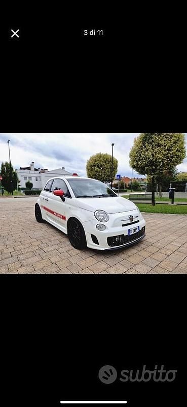 Usata Abarth 500 135 CV (99 kW) 2008 Bianco