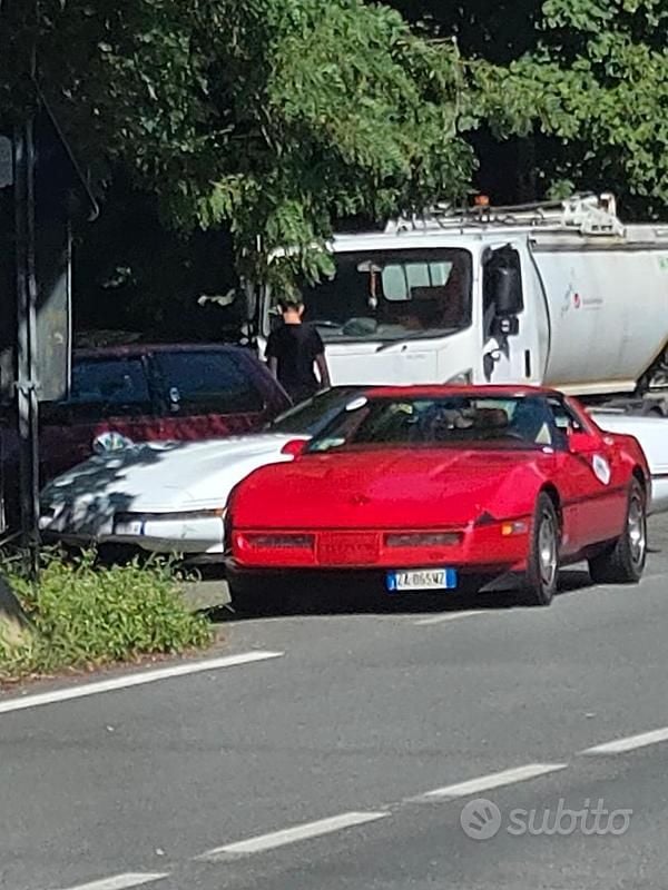 Usata Corvette C4 1984 Rosso Coupé