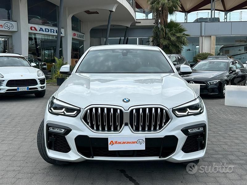 Usata BMW X6 M Sport 286 CV (210 kW) 2020 Bianco SUV