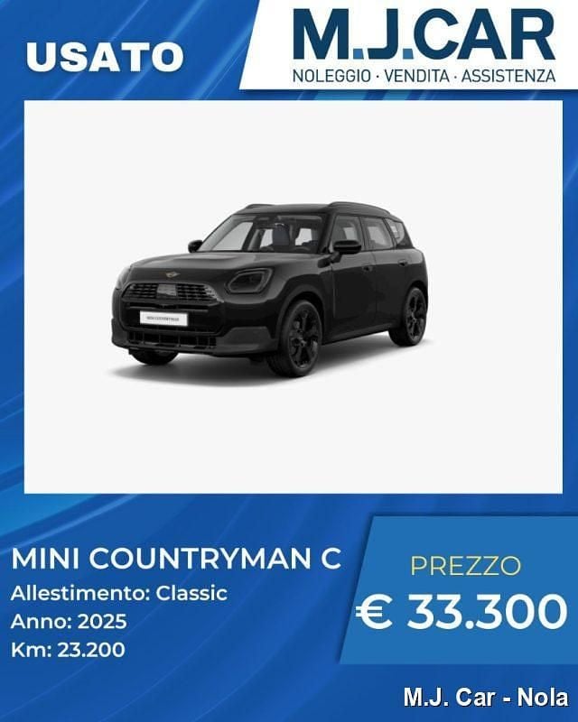 Usata Mini Countryman Classic 2025 Grigio SUV