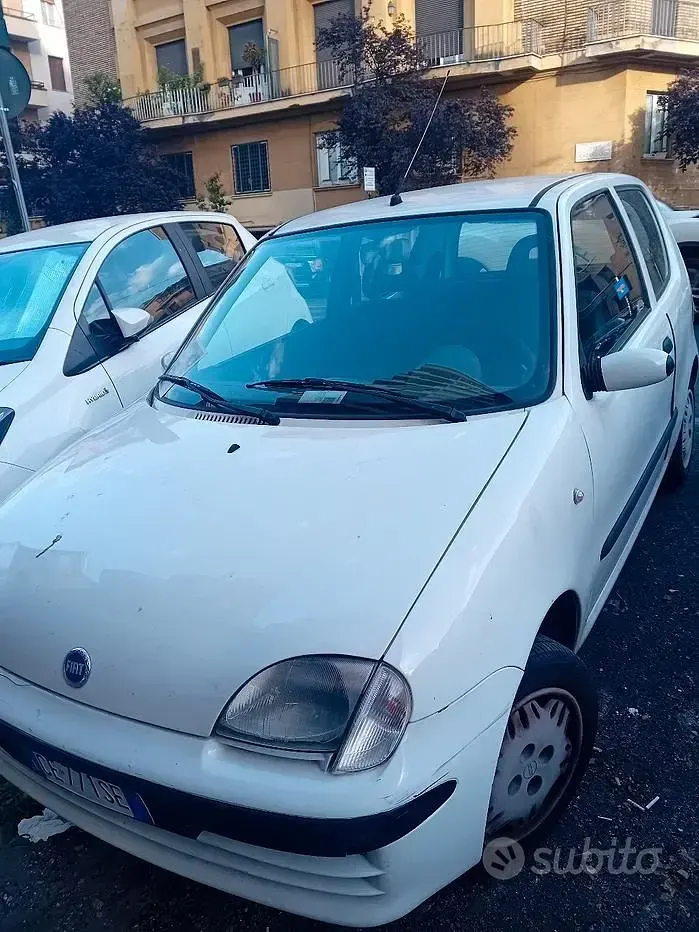 Usata Fiat 600 2002 Bianco Utilitaria