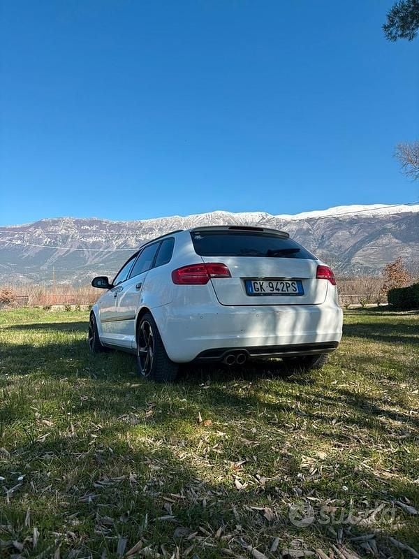 Usata Audi A3 2009 Bianco Utilitaria