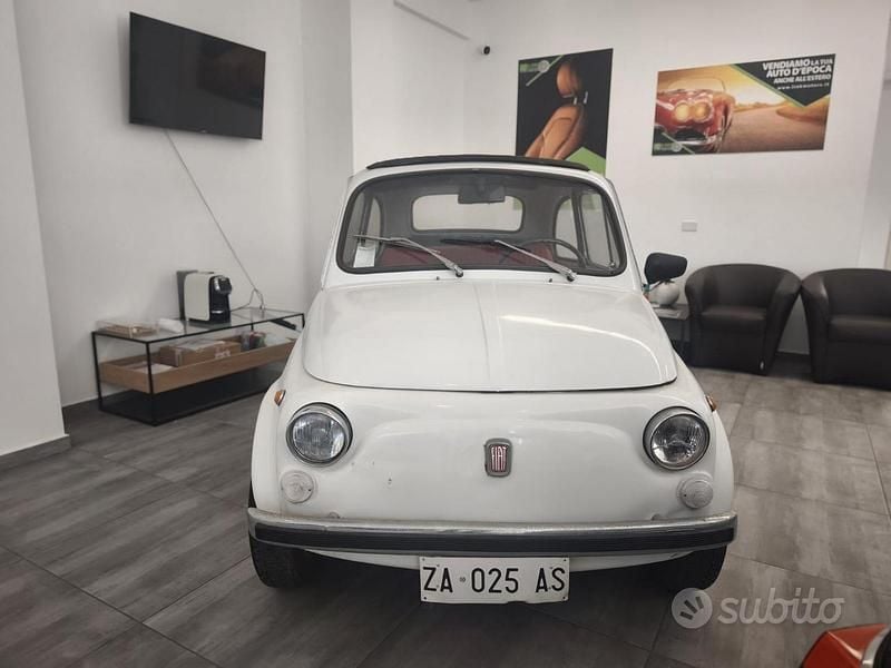 Usata Fiat 500 1970 Bianco Utilitaria