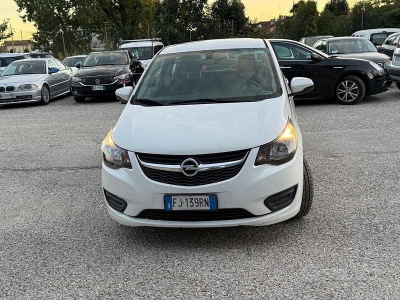 Usata Opel Karl Innovation 75 CV (55 kW) 2016 Bianco Utilitaria