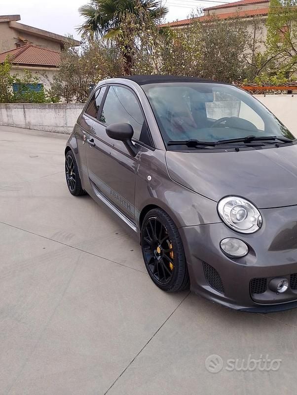 Usata Abarth 595C Competizione 180 CV (132 kW) 2016 Grigio Cabrio