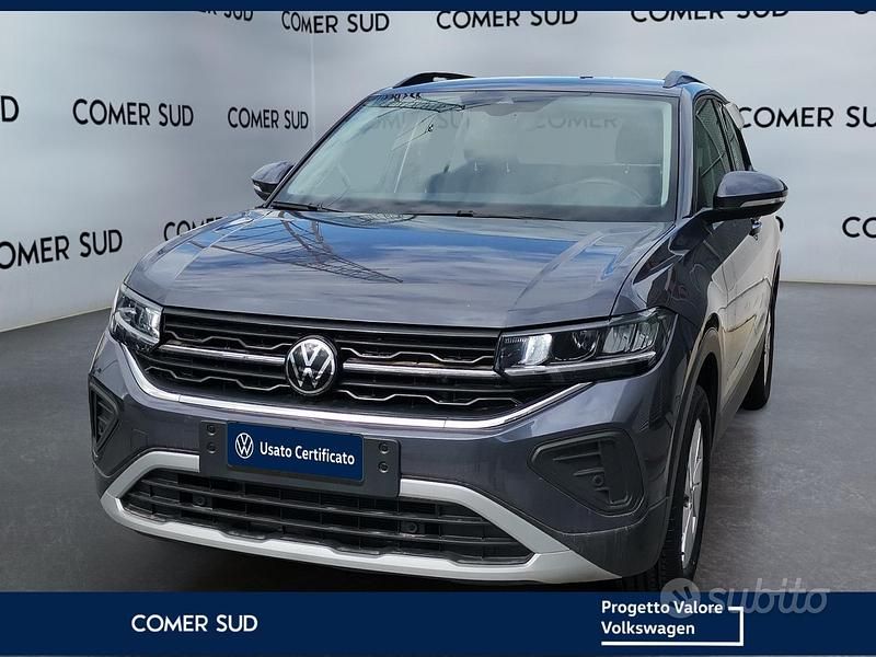 Usata VW T-Cross Life 95 CV (69 kW) 2024 Grigio SUV