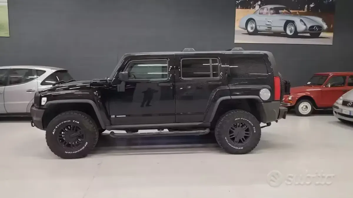 Usata Hummer H3 245 CV (180 kW) 2009 Nero SUV
