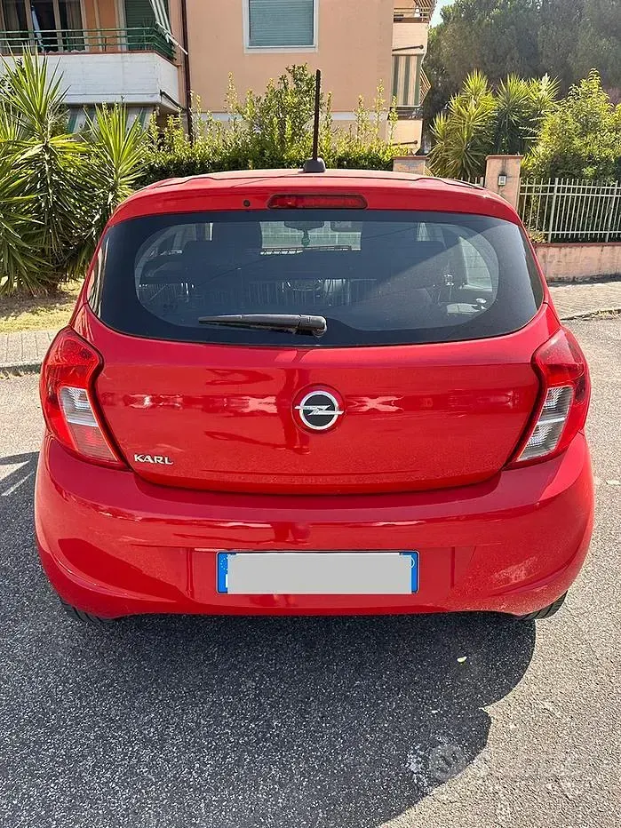 Usata Opel Karl 75 CV (55 kW) 2017 Rosso Utilitaria