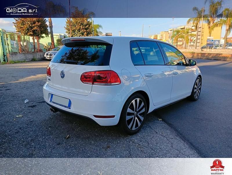 Usata VW Golf VII GTD 169 CV (124 kW) 2012 Bianco Berlina