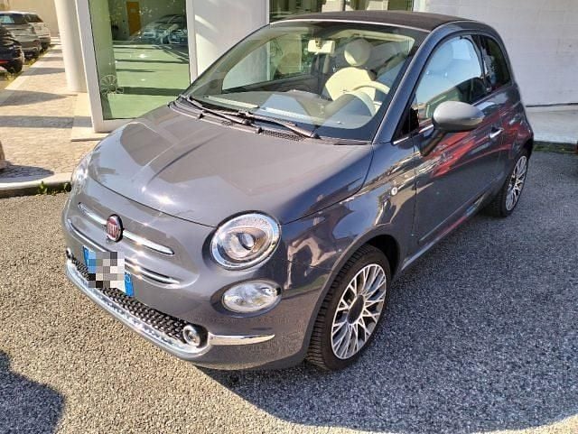 Usata Fiat 500C Riva 69 CV (50 kW) 2016 Grigio carrara pastello Cabrio