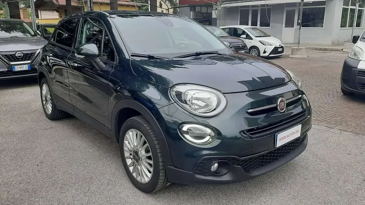 Usata Fiat 500X Connect 150 CV (110 kW) 2022 Verde SUV