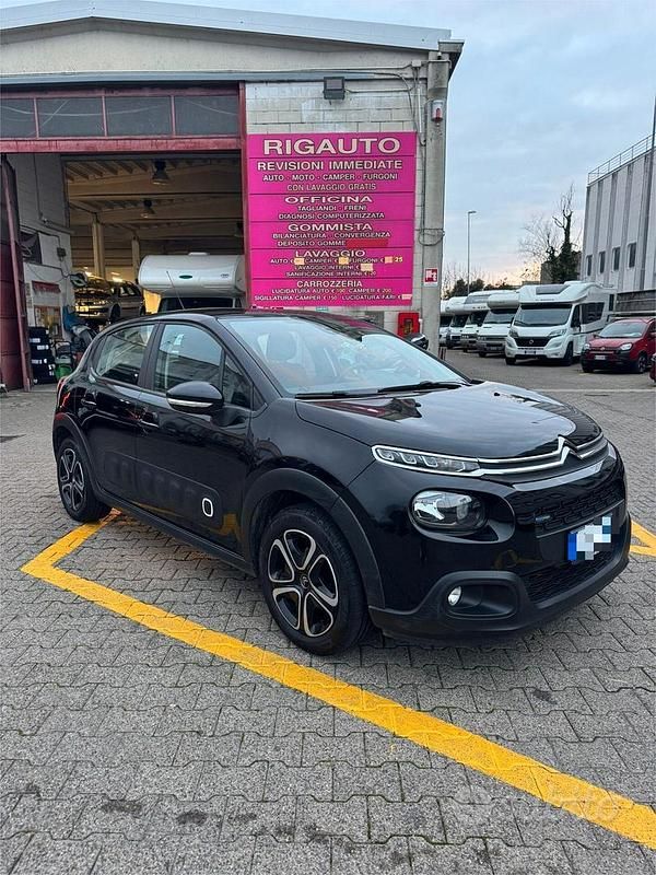 Usata Citroën C3 Feel 82 CV (60 kW) 2017 Nero Berlina