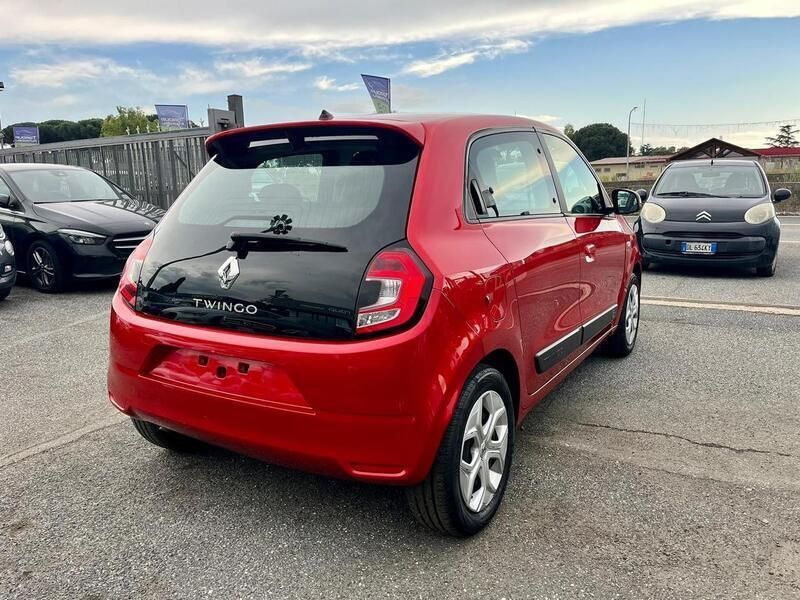 Usata Renault Twingo Zen 74 CV (54 kW) 2020 Rosso Utilitaria