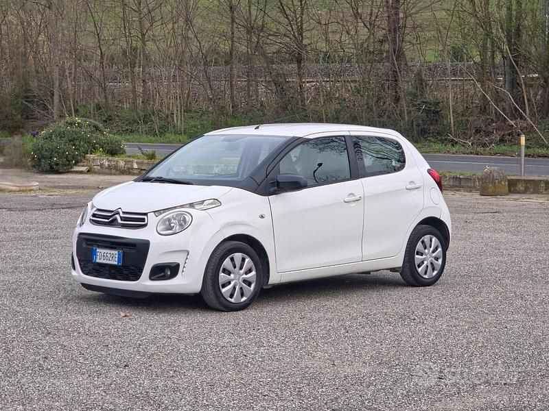Usata Citroën C1 Shine 69 CV (50 kW) 2016 Bianco Utilitaria