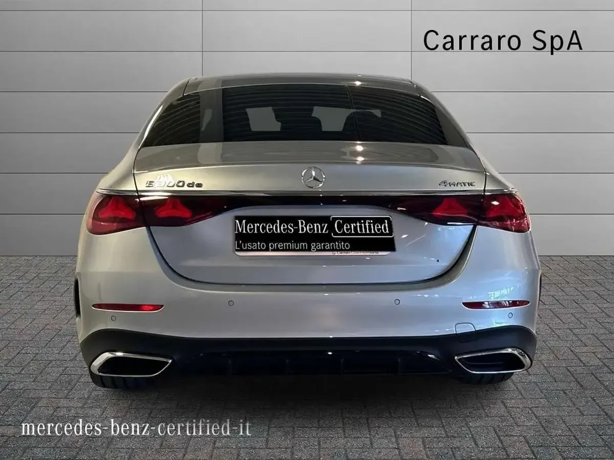 Nuova Mercedes E300 Advanced Plus 197 CV (144 kW) 2026 Argento metallizzato Berlina