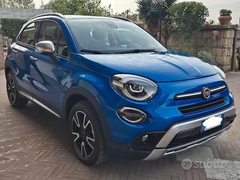 Usata Fiat 500X Mirror 120 CV (88 kW) 2019 Blu SUV