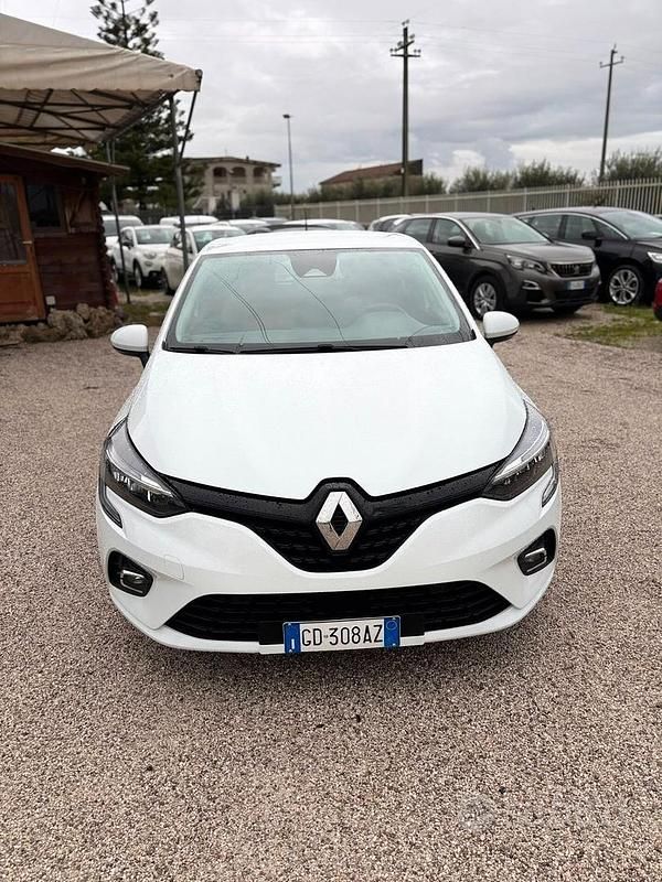 Usata Renault Clio V Business 85 CV (62 kW) 2020 Bianco Berlina