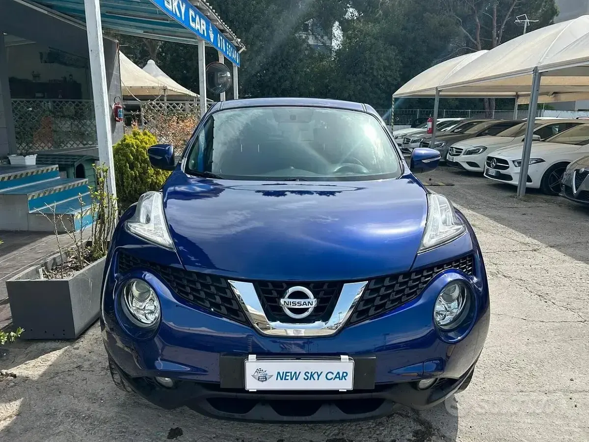 Usata Nissan Juke Acenta 110 CV (80 kW) 2016 Blu SUV