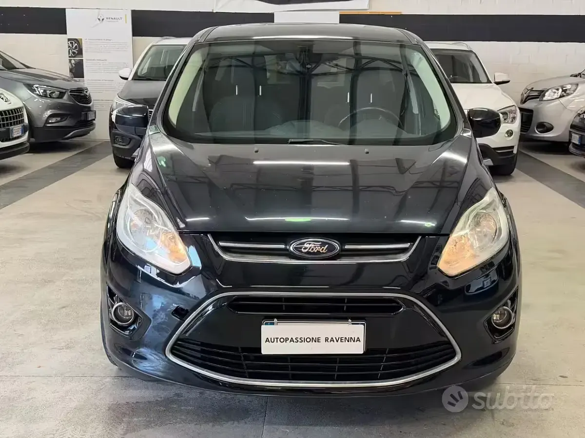 Usata Ford C-MAX Titanium 116 CV (85 kW) 2014 Nero Monovolume