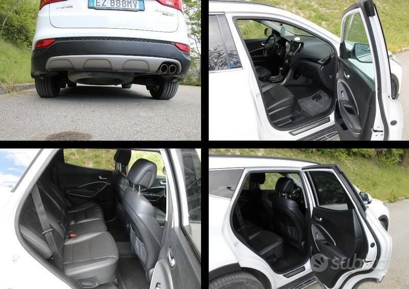 Usata Hyundai Santa Fe 197 CV (144 kW) 2015 Bianco SUV