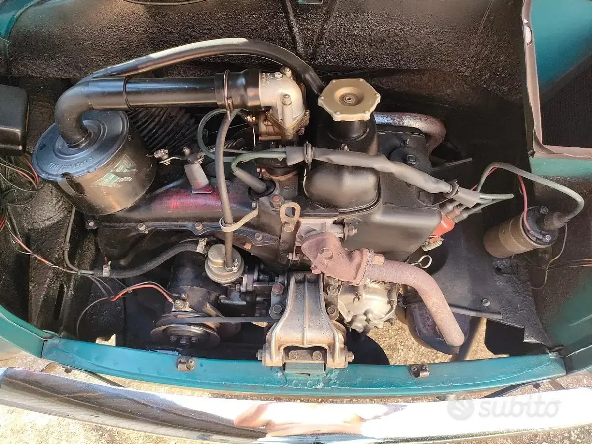 Usata Autobianchi Bianchina 1960 Blu Utilitaria