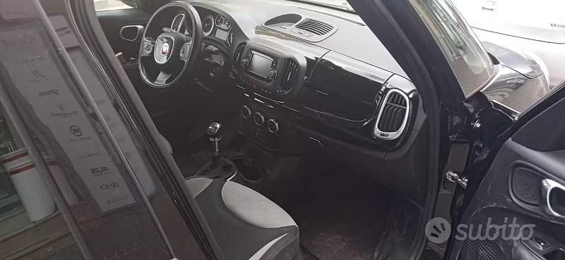 Usata Fiat 500L 105 CV (77 kW) 2014 Nero Monovolume