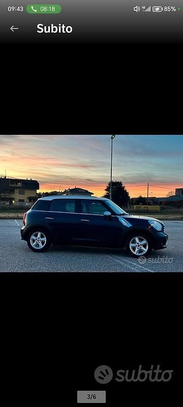 Usata Mini One D Countryman 111 CV (81 kW) 2013 Blu SUV