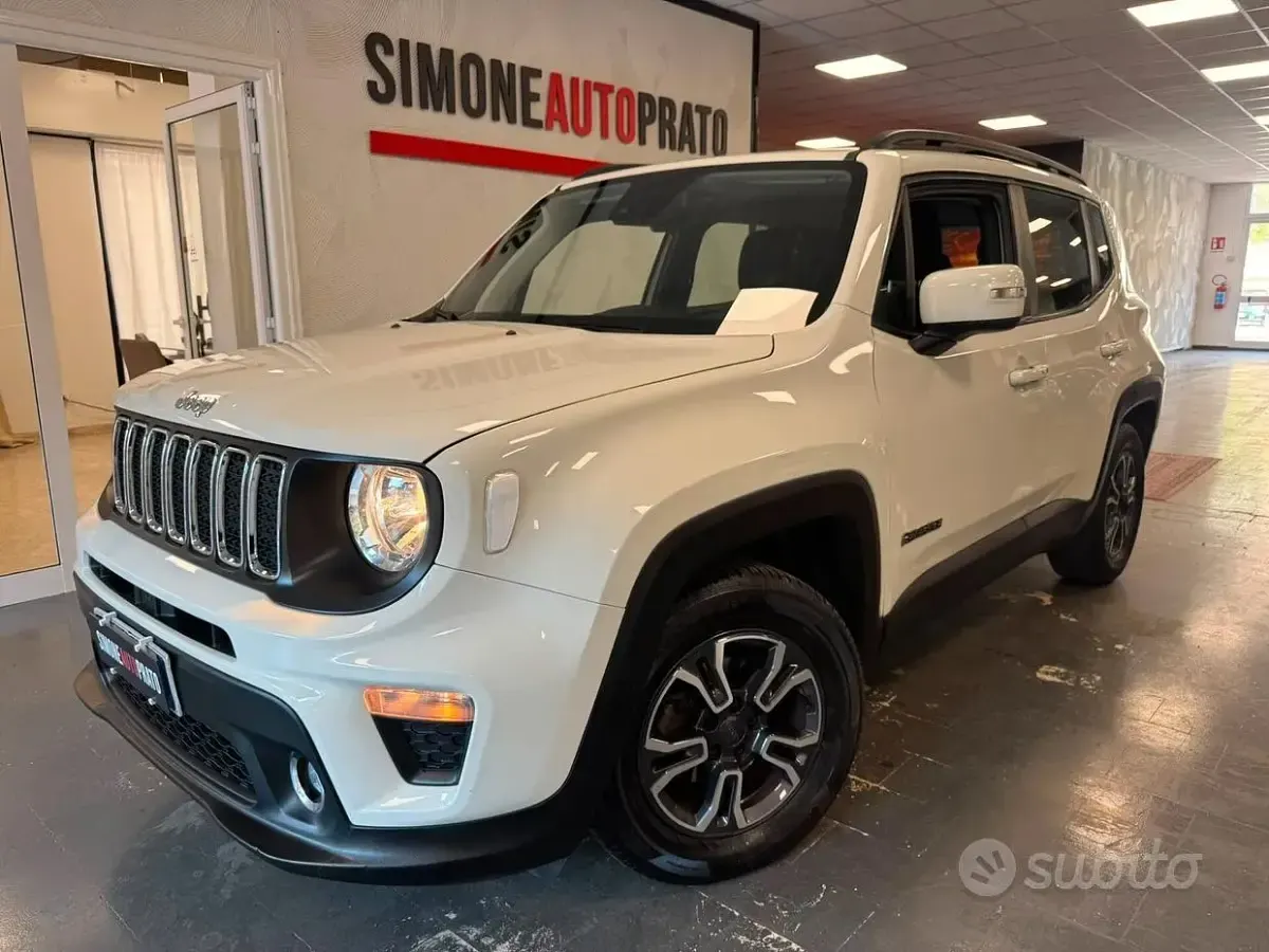 Usata Jeep Renegade 120 CV (88 kW) 2019 Bianco SUV