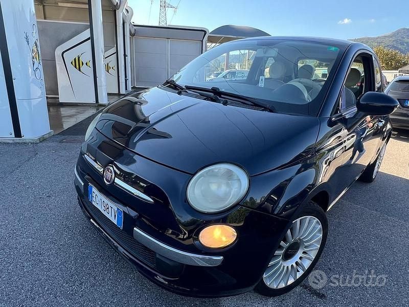 Usata Fiat 500 95 CV (69 kW) 2010 Nero Utilitaria