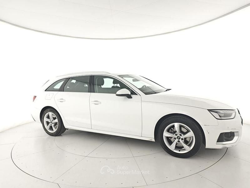 Usata Audi A4 Advanced 136 CV (100 kW) 2023 Bianco Station wagon