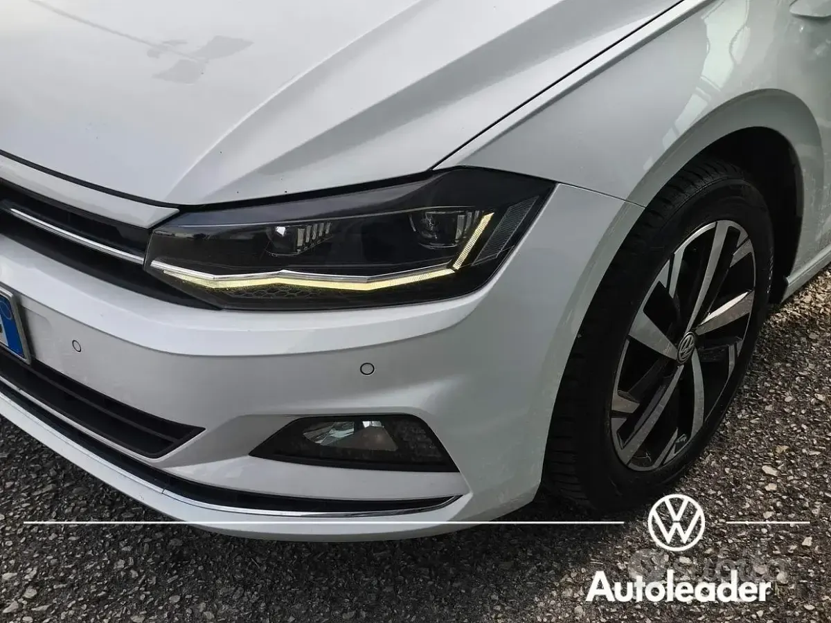 Usata VW Polo Highline 95 CV (69 kW) 2020 Bianco Utilitaria