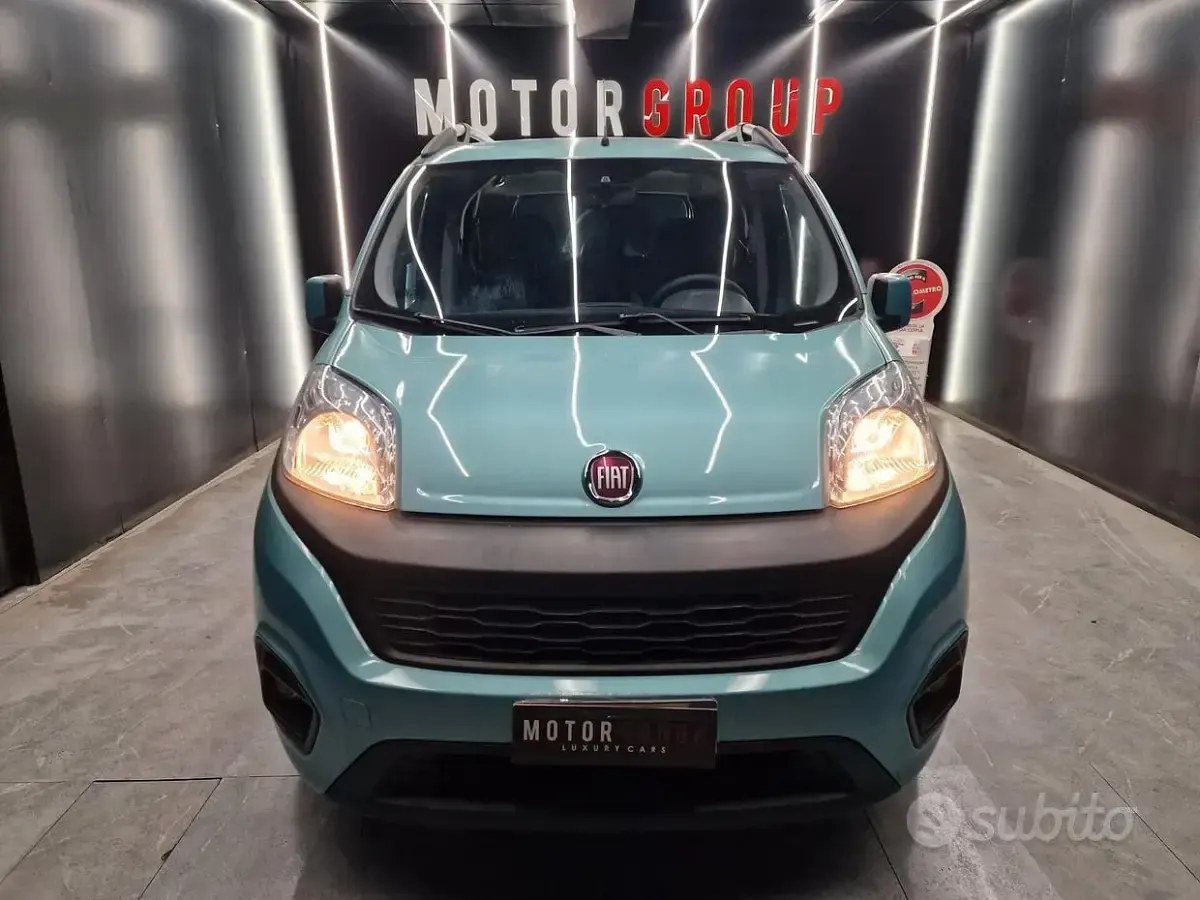 Usata Fiat Qubo Lounge 95 CV (69 kW) 2017 Blu Monovolume