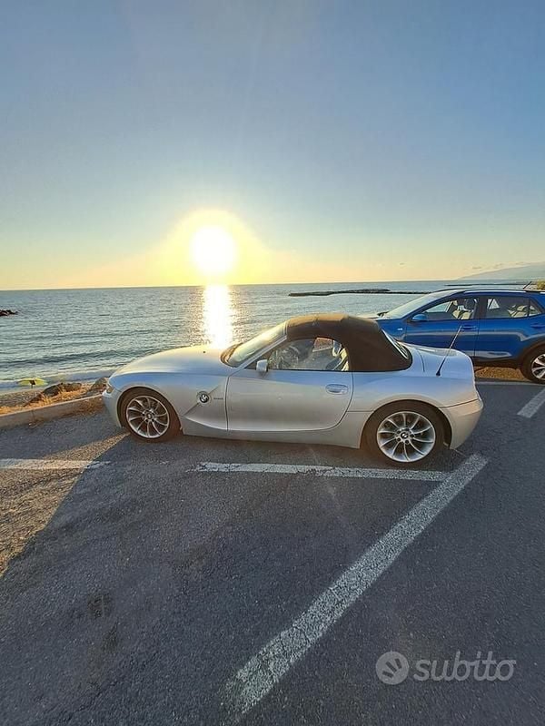 Usata BMW Z4 170 CV (125 kW) 2004 Grigio Cabrio