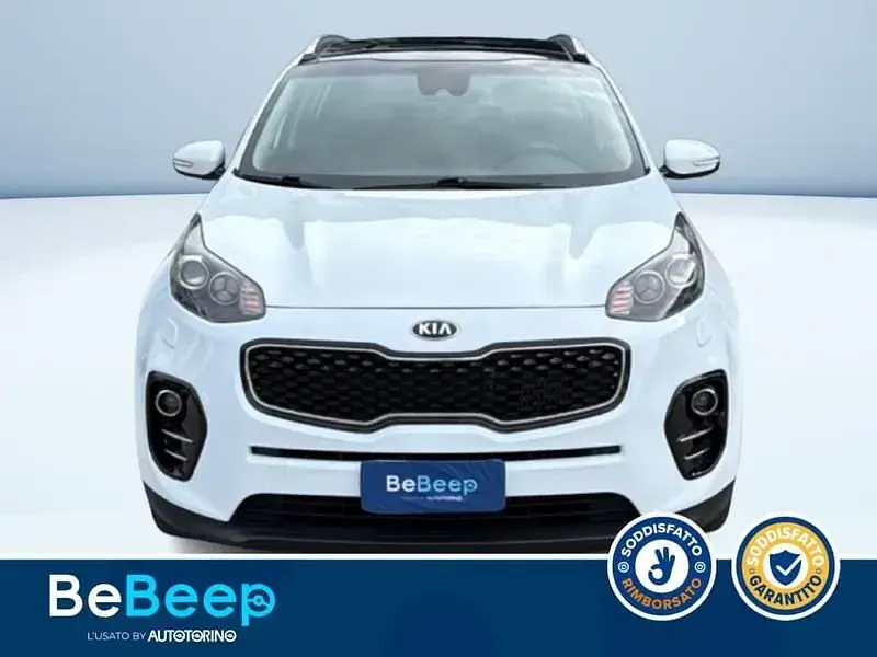 Usata Kia Sportage Style 115 CV (84 kW) 2016 Bianco pastello SUV