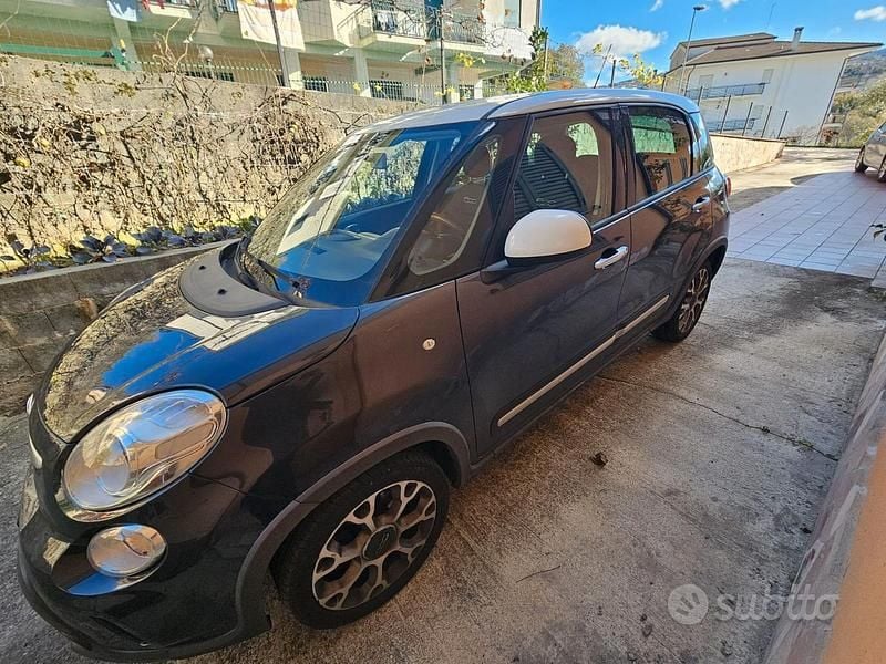 Usata Fiat 500L Trekking 85 CV (62 kW) 2016 Grigio Monovolume