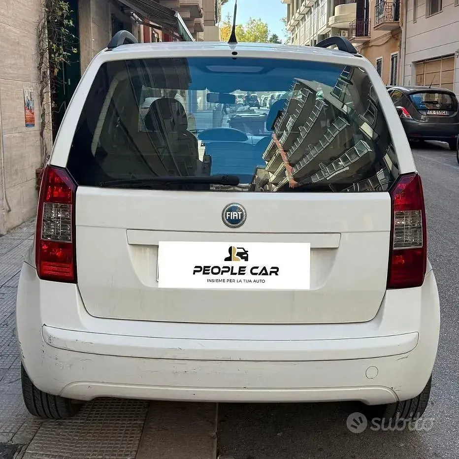 Usata Fiat Idea 69 CV (50 kW) 2007 Bianco Monovolume
