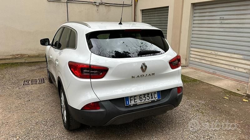 Usata Renault Kadjar Zen 131 CV (96 kW) 2015 Bianco SUV