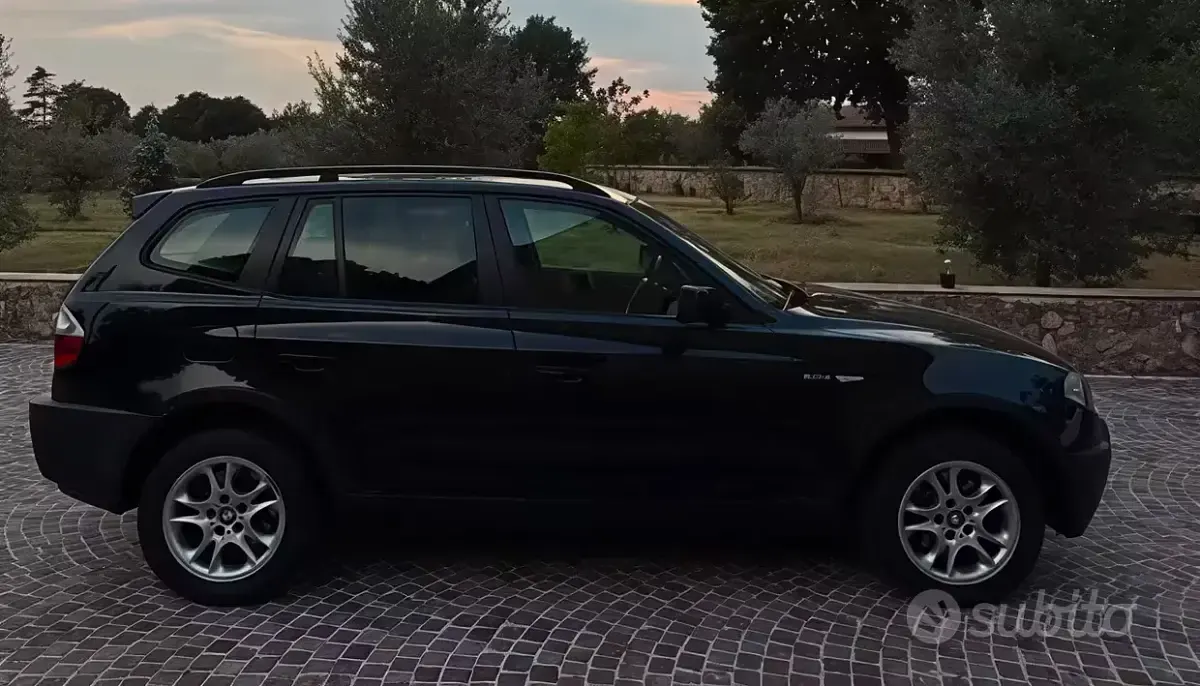 Usata BMW X3 150 CV (110 kW) 2005 Nero SUV