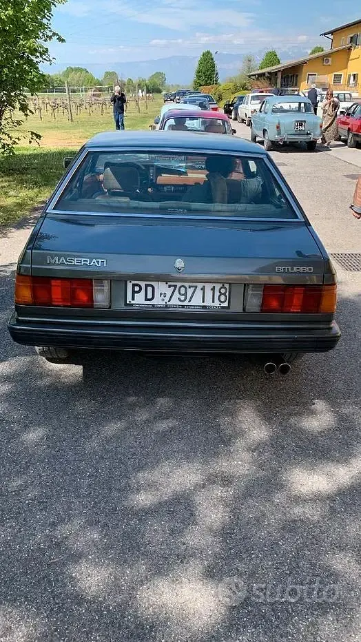 Usata Maserati Biturbo 180 CV (132 kW) 1984 Grigio Coupé